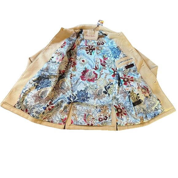 Robert Graham Men’s Car Coat Medium Wool Blend - Picture 2 of 6